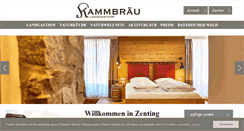 Desktop Screenshot of kamm-braeu.de